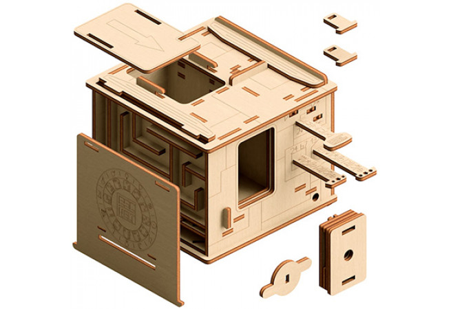 Achetez 3D Puzzle Game Space Box - 39,90€. Les meilleurs puzzles en bois  d'évasion de ESC WELT/