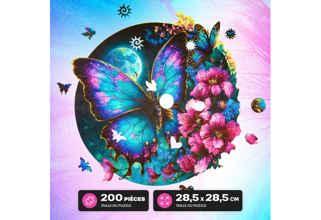 Images et photos de Butterfly puzzle 200 pièces. ESC WELT.