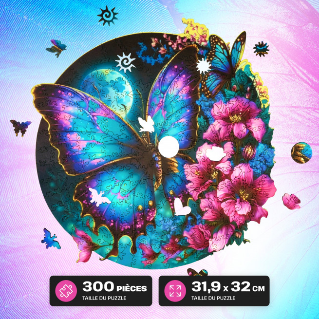 Images et photos de Butterfly puzzle 300 pièces. ESC WELT.