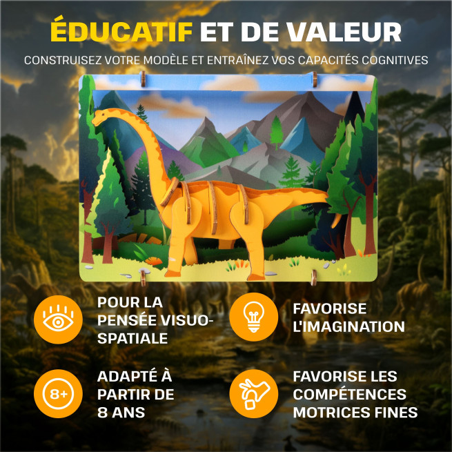 Images et photos de Dino Discovery 3D Puzzle Kit. ESC WELT.
