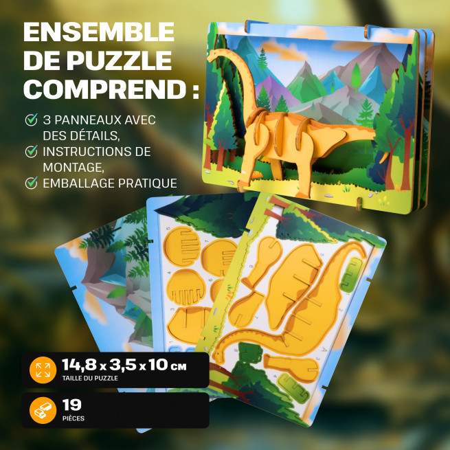 Images et photos de Dino Discovery 3D Puzzle Kit. ESC WELT.