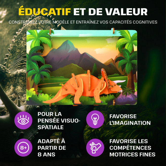 Images et photos de Dino Discovery 3D Puzzle Kit. ESC WELT.