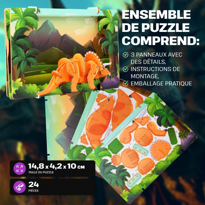 Images et photos de Dino Discovery 3D Puzzle Kit. ESC WELT.