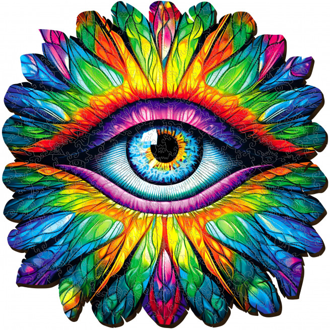 Images et photos de Eye puzzle 200 pieces. ESC WELT.