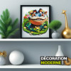 Images et photos de Funny Hippo Puzzle 300 pieces. ESC WELT.