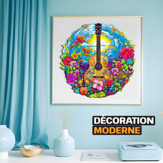 Images et photos de Guitar puzzle 300 pieces. ESC WELT.