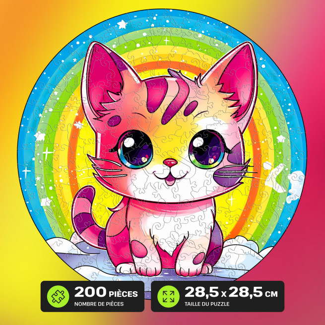 Images et photos de Kitten Puzzle 200 pieces. ESC WELT.