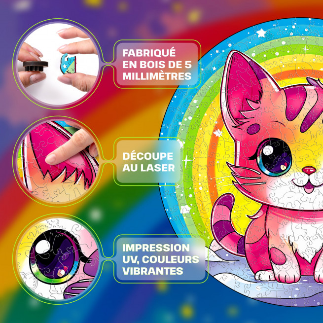 Images et photos de Kitten Puzzle 200 pieces. ESC WELT.
