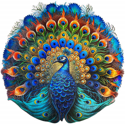 Peacock puzzle 200 pièces