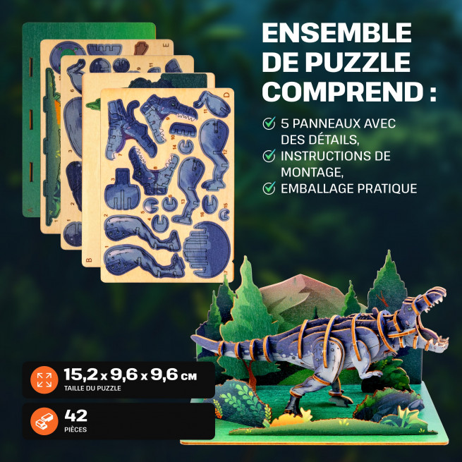 Images et photos de Fantasy Trio 3D Puzzle Kit. ESC WELT.