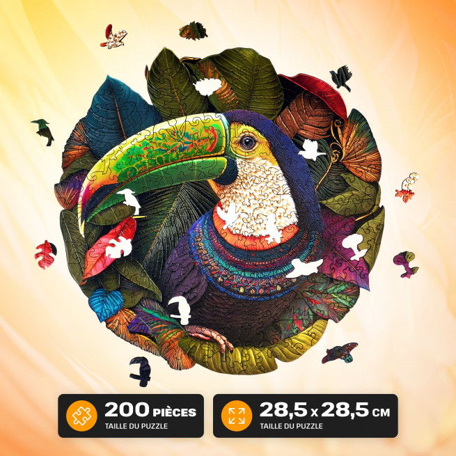 Images et photos de Toucan puzzle 200 pièces. ESC WELT.