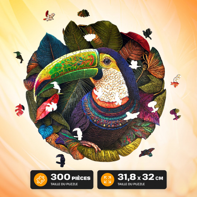 Images et photos de Toucan puzzle 300 pièces. ESC WELT.