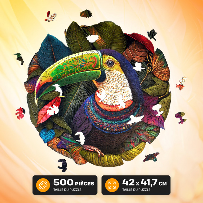 Images et photos de Toucan puzzle 500 pièces. ESC WELT.