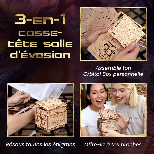 Images et photos de 3D Puzzle Orbital Box. ESC WELT.