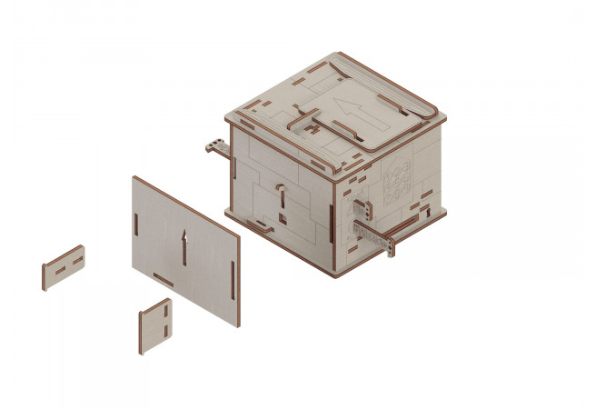 Images et photos de 3D Puzzle Game Space Box Trio. ESC WELT.