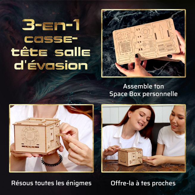 Images et photos de 3D Puzzle Game Space Box. ESC WELT.