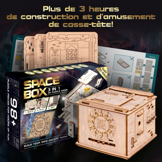 Images et photos de 3D Puzzle Game Space Box. ESC WELT.