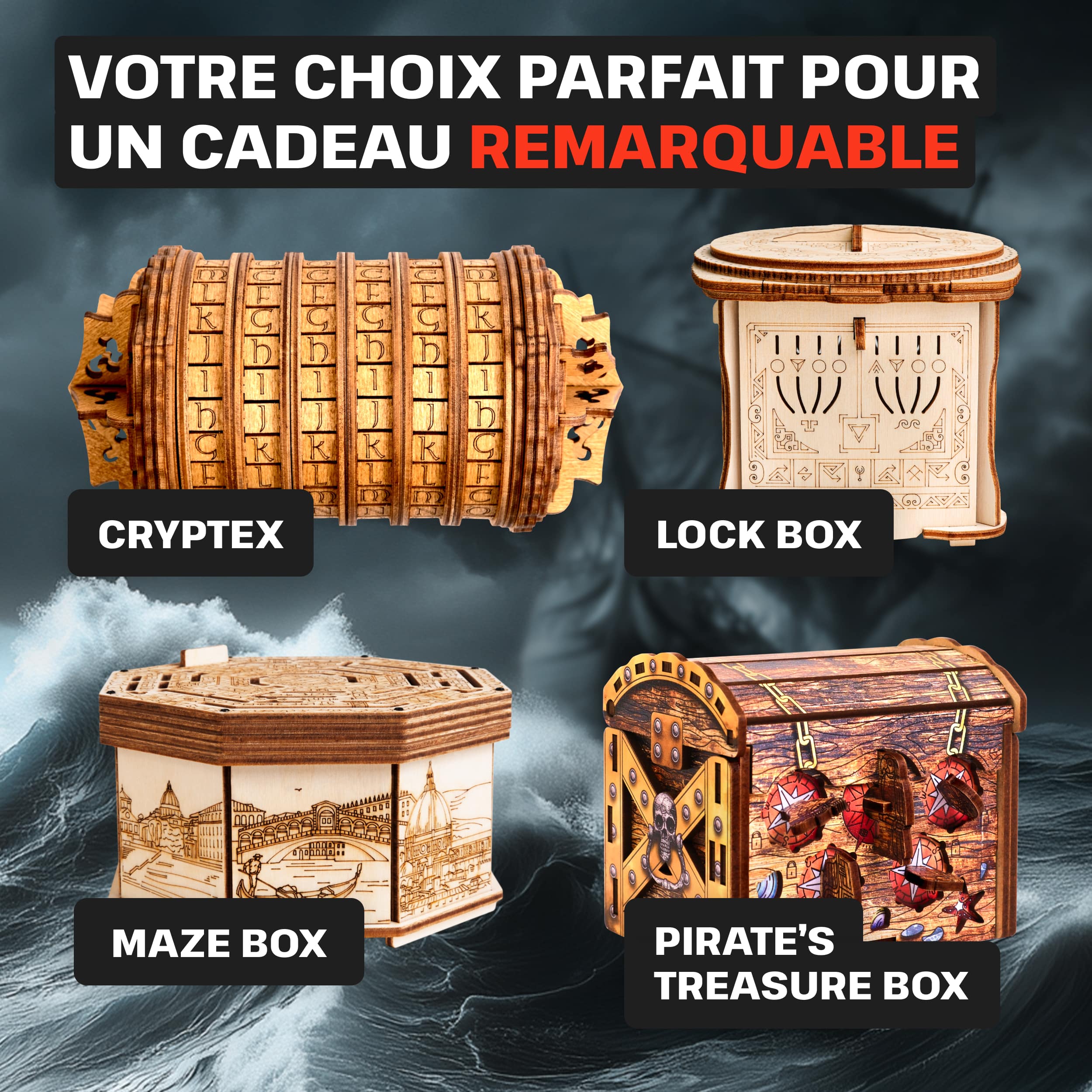 Images et photos de Art Pirate's Treasure Box. ESC WELT.