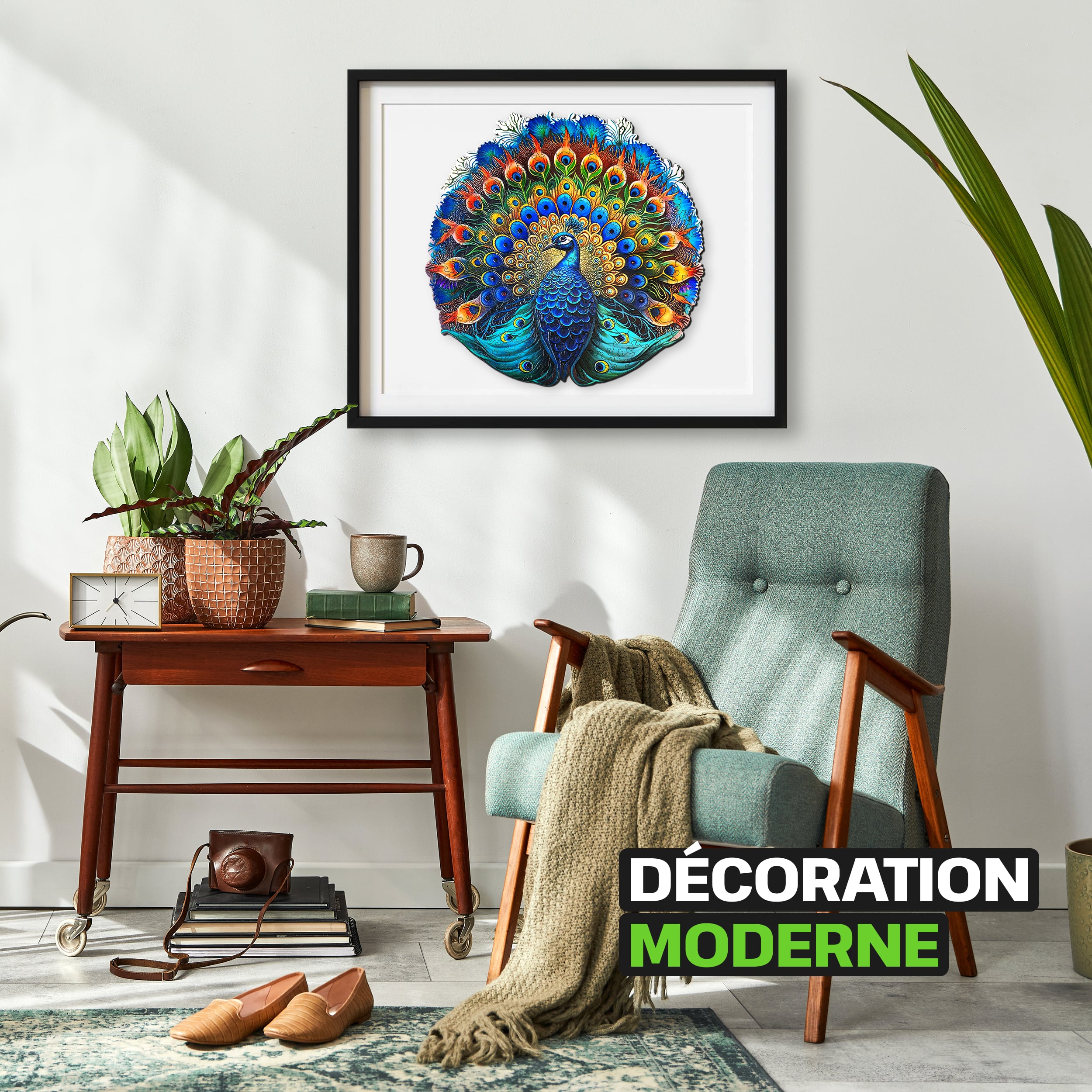 Images et photos de Peacock puzzle 300 pièces. ESC WELT.