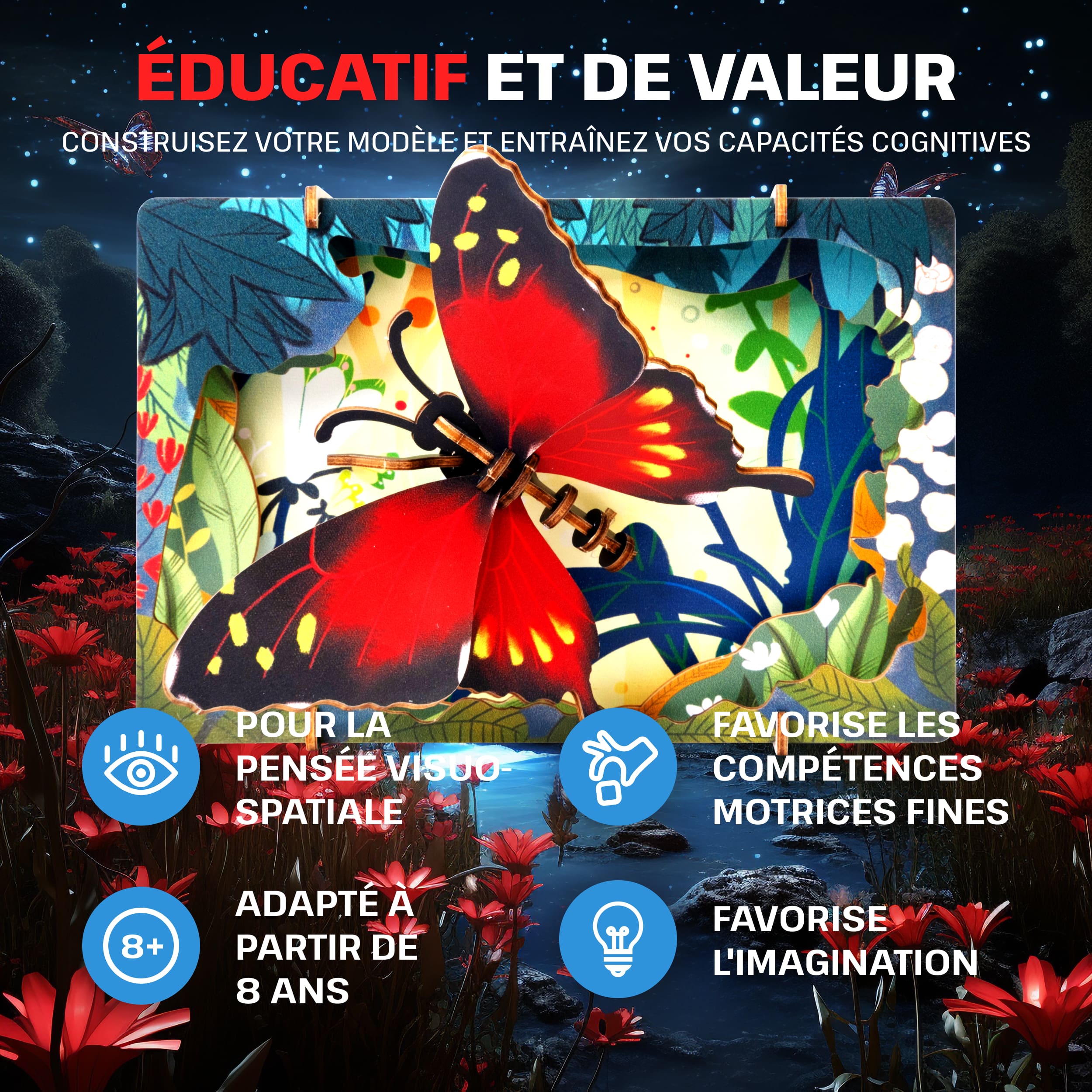 Images et photos de Safari Wonders 3D Puzzle Kit. ESC WELT.