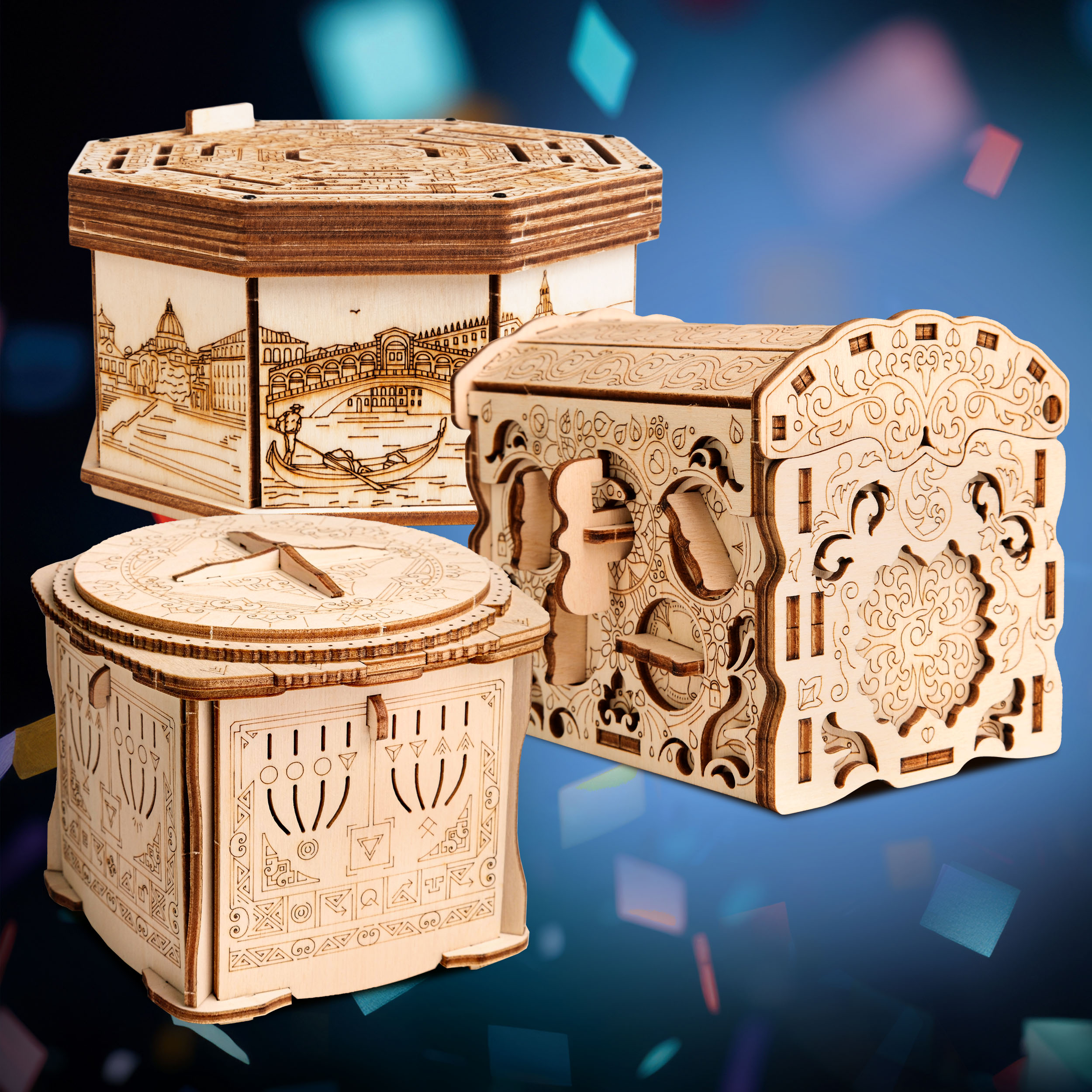 Images et photos de Bundle Secret Boxes. ESC WELT.