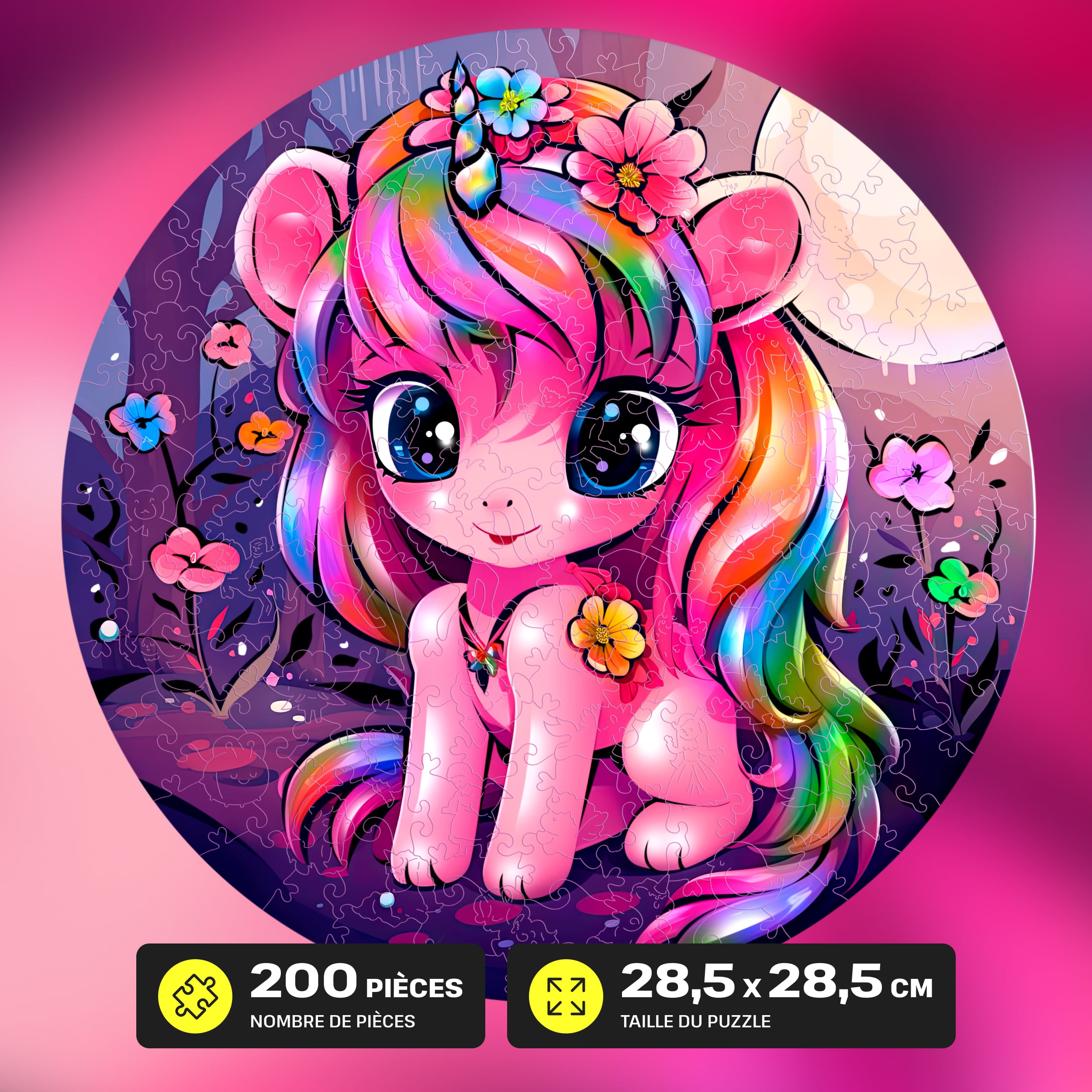 Images et photos de Unicorn Puzzle 200 pieces. ESC WELT.