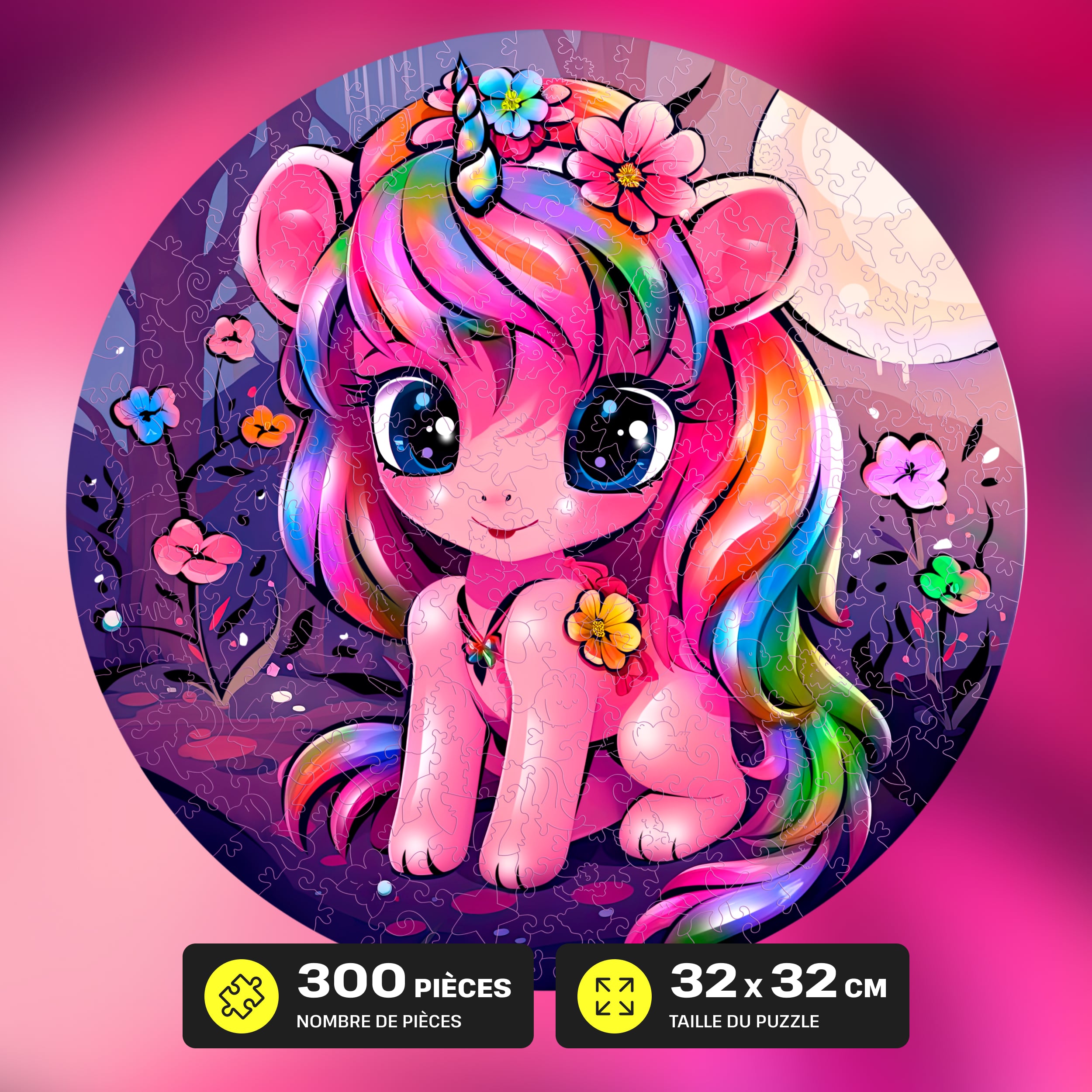 Images et photos de Unicorn Puzzle 300 pieces. ESC WELT.