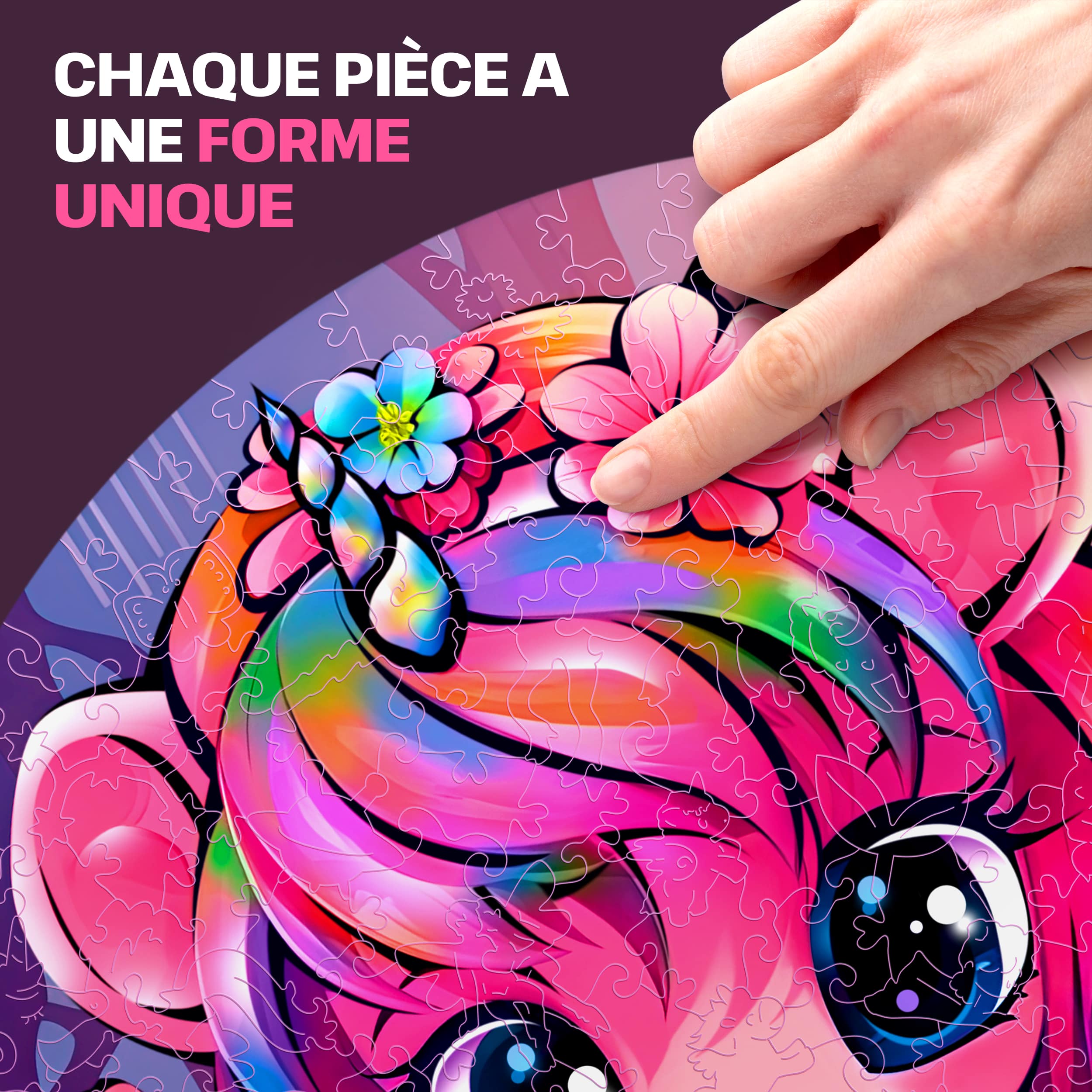 Images et photos de Unicorn Puzzle 200 pieces. ESC WELT.