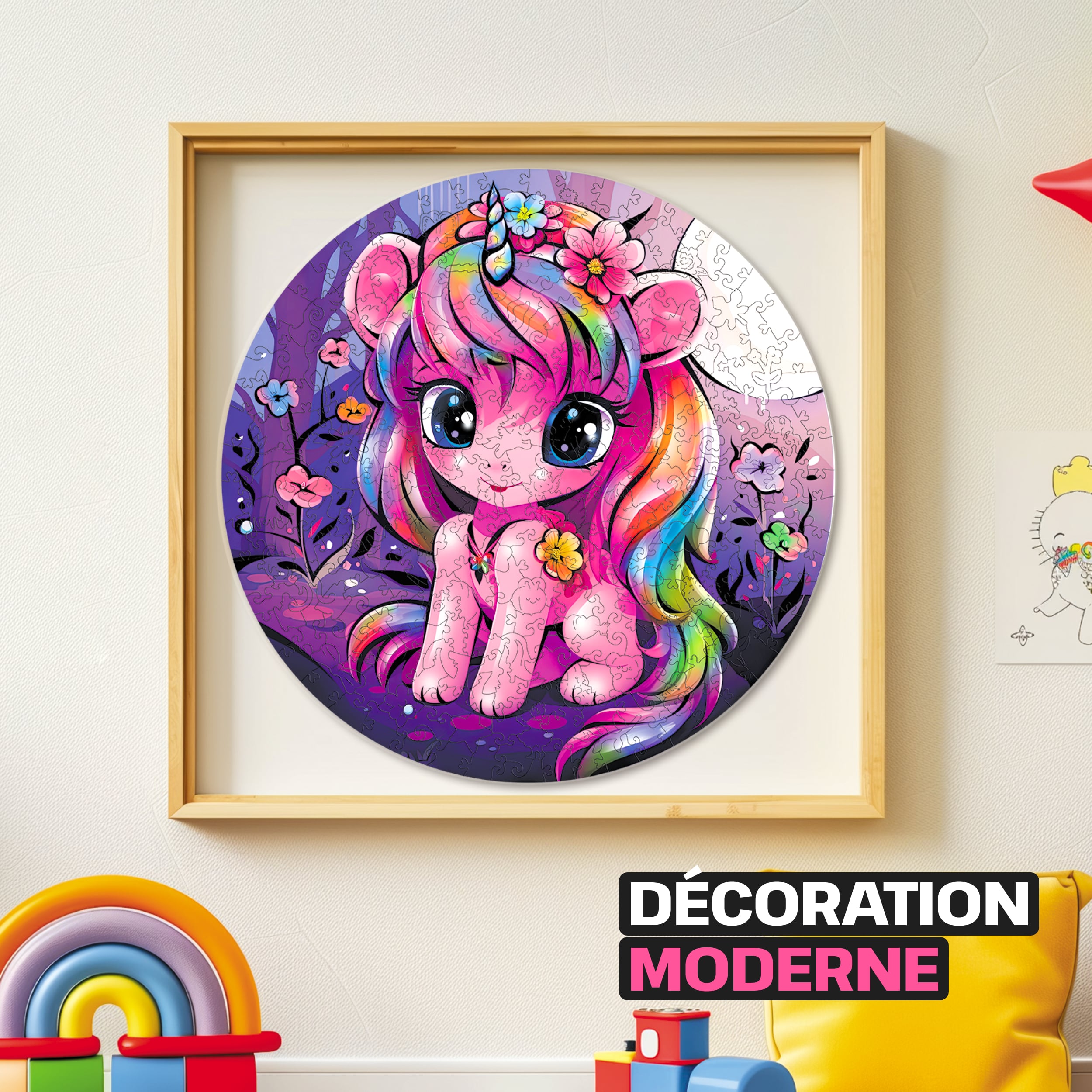 Images et photos de Unicorn Puzzle 200 pieces. ESC WELT.