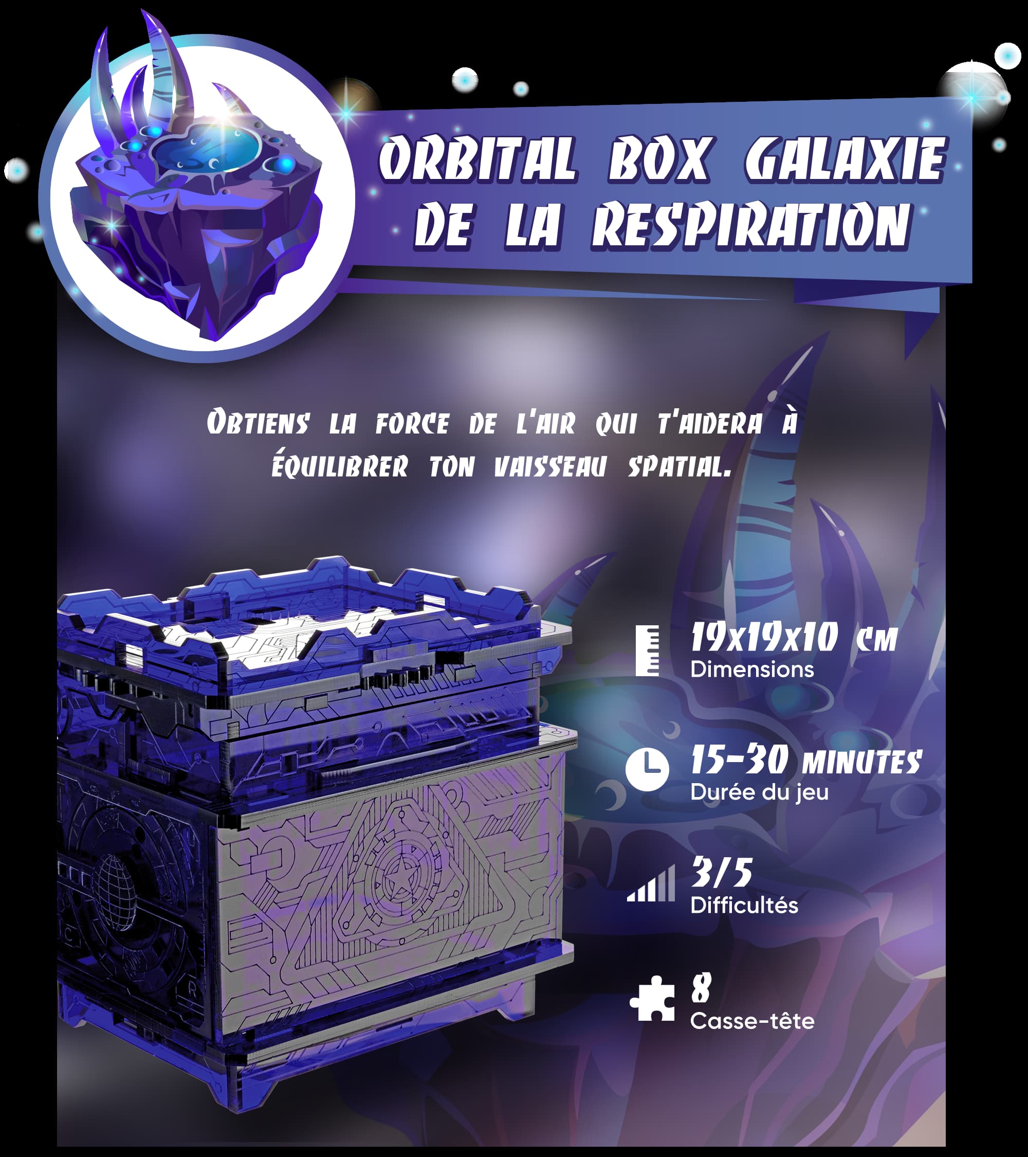 Images et photos de Orbital Box Breathing Galaxy. ESC WELT.