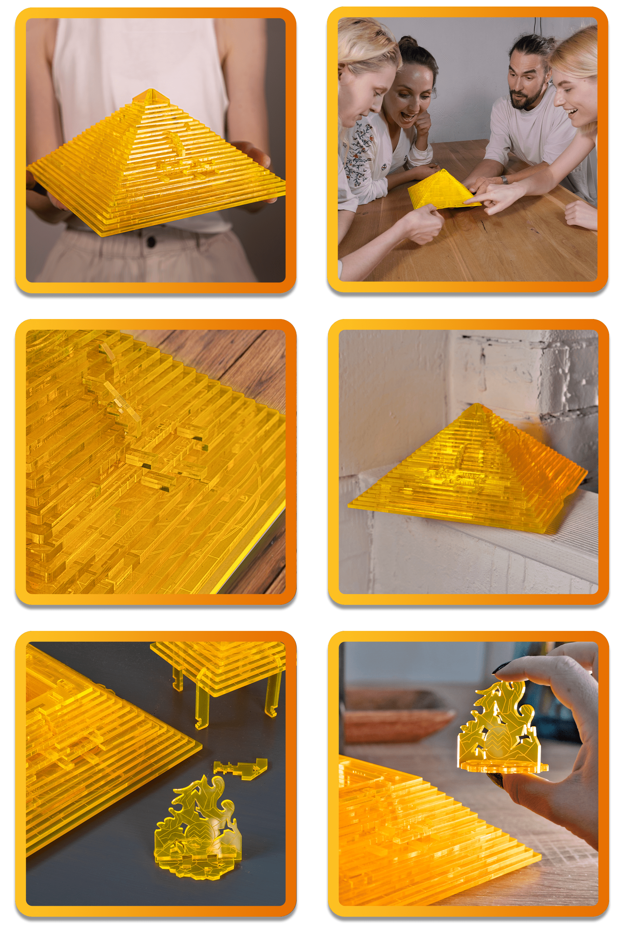 Images et photos de Quest Pyramid Flaming Sand. ESC WELT.