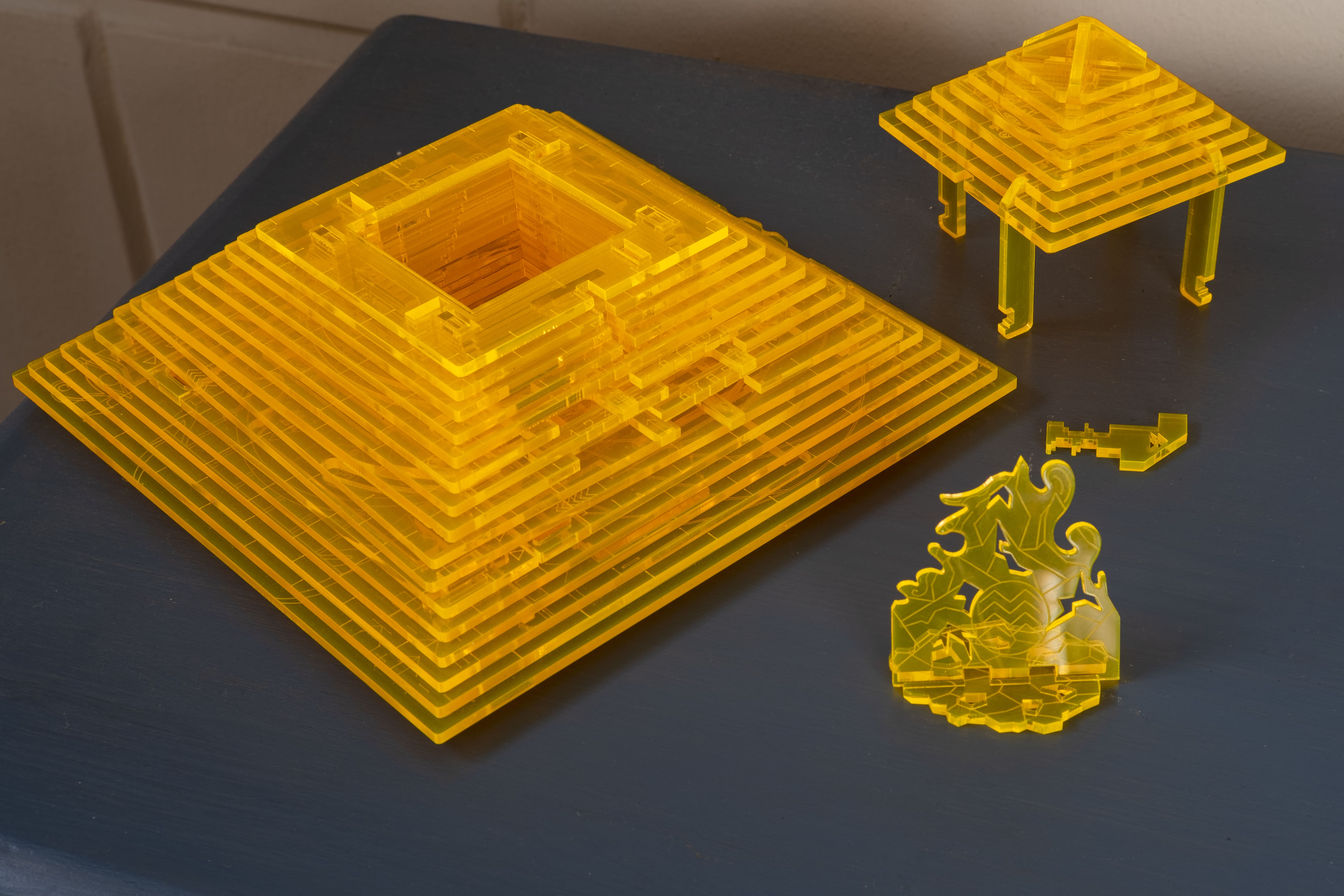 Images et photos de Quest Pyramid Flaming Sand. ESC WELT.