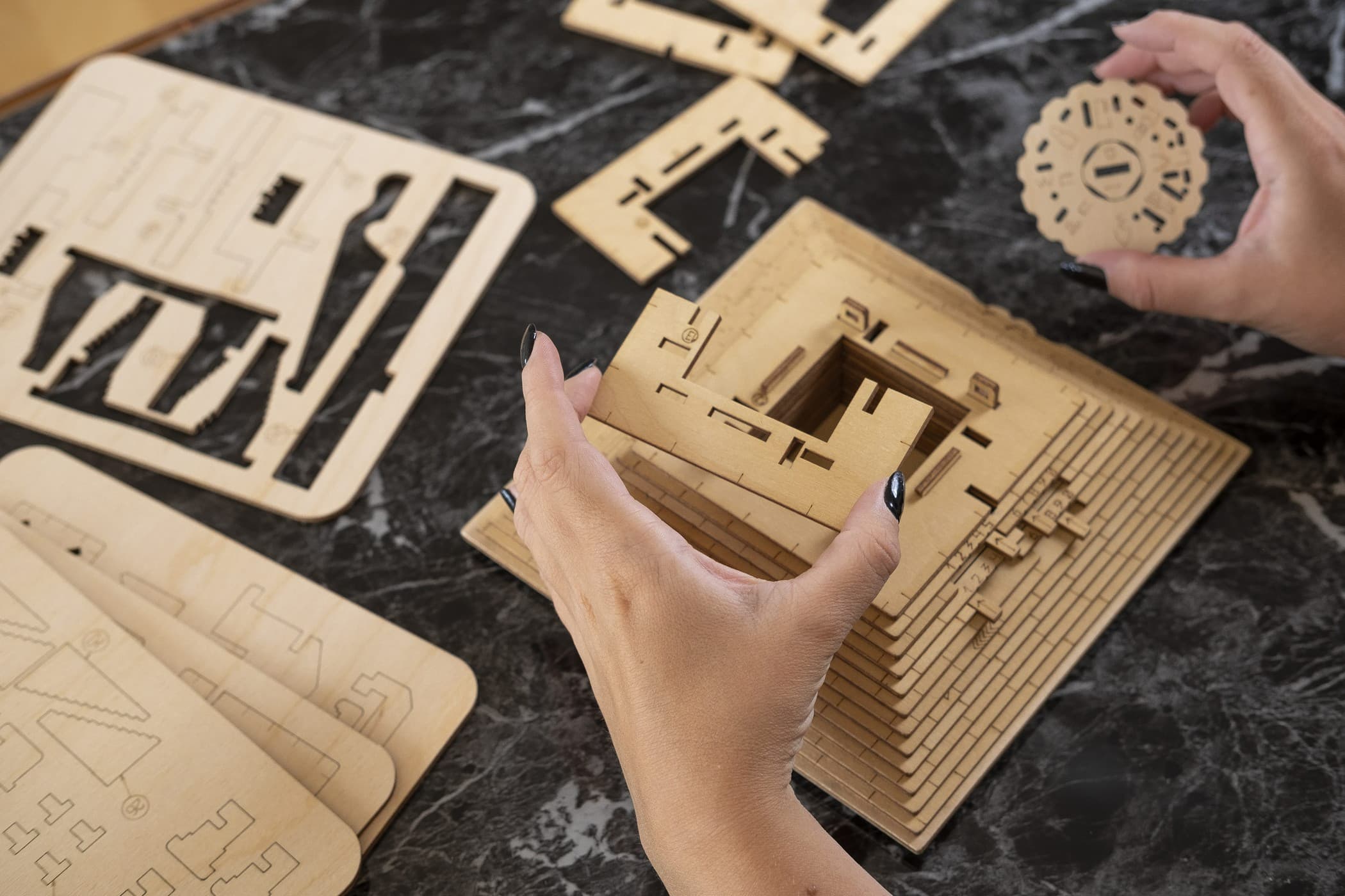 Images et photos de 3D Puzzle Game Quest Pyramid. ESC WELT.