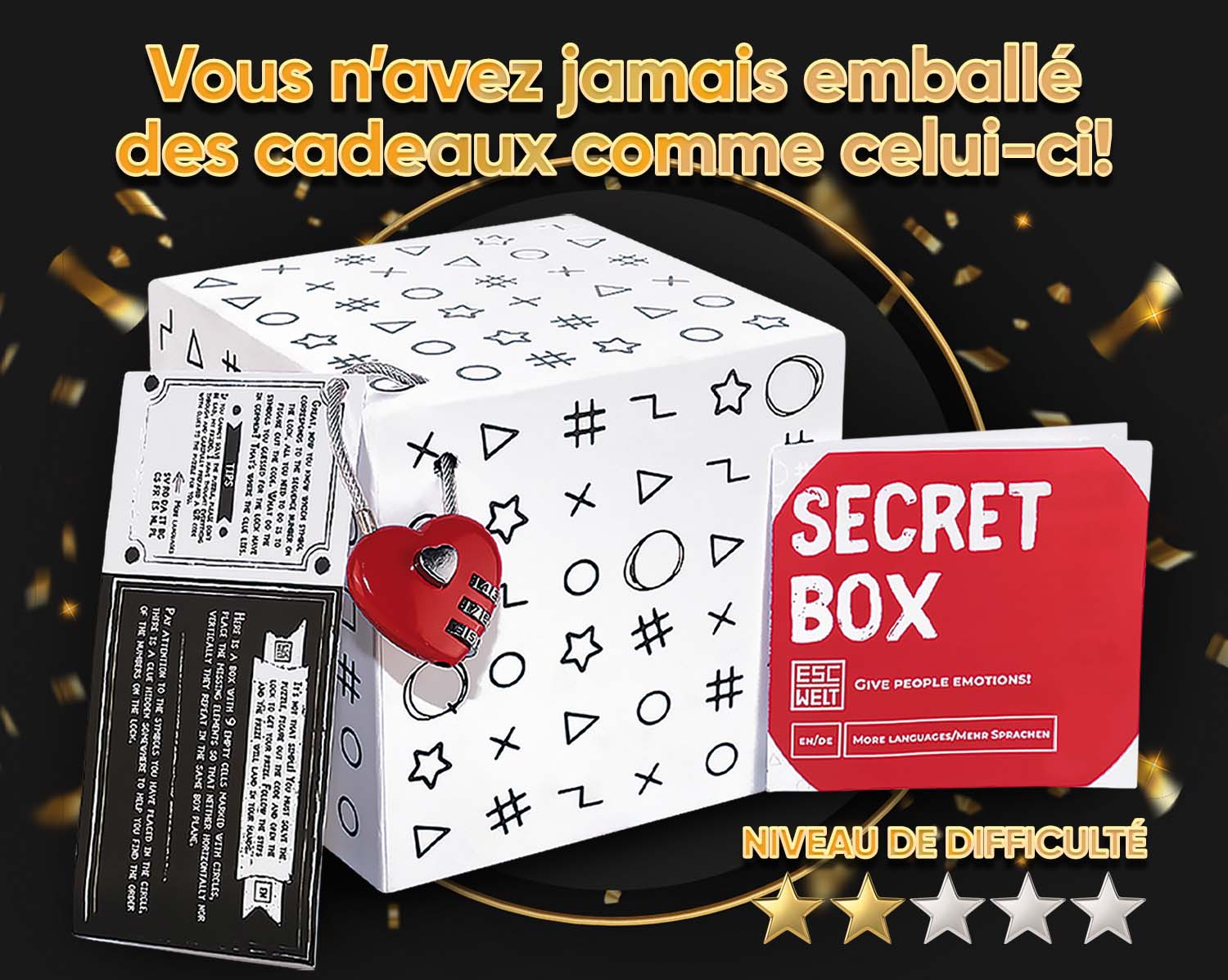 Images et photos de Secret Box. ESC WELT.