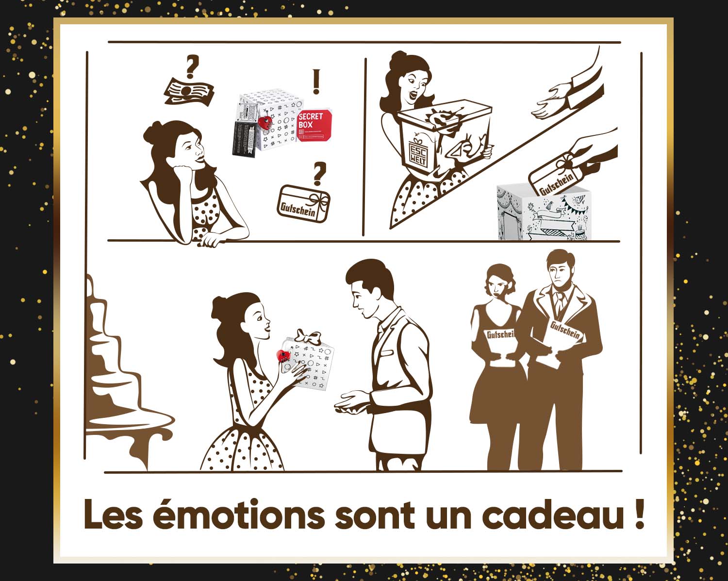 Images et photos de Secret Box. ESC WELT.