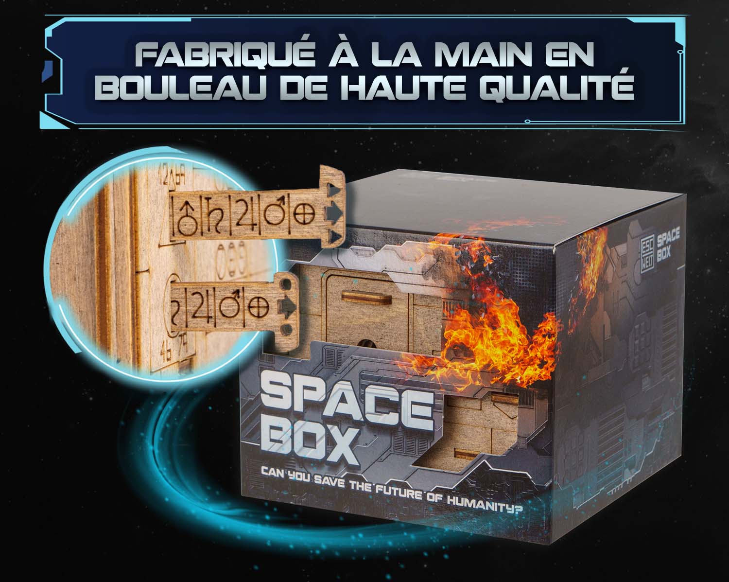 Images et photos de Space Box. ESC WELT.