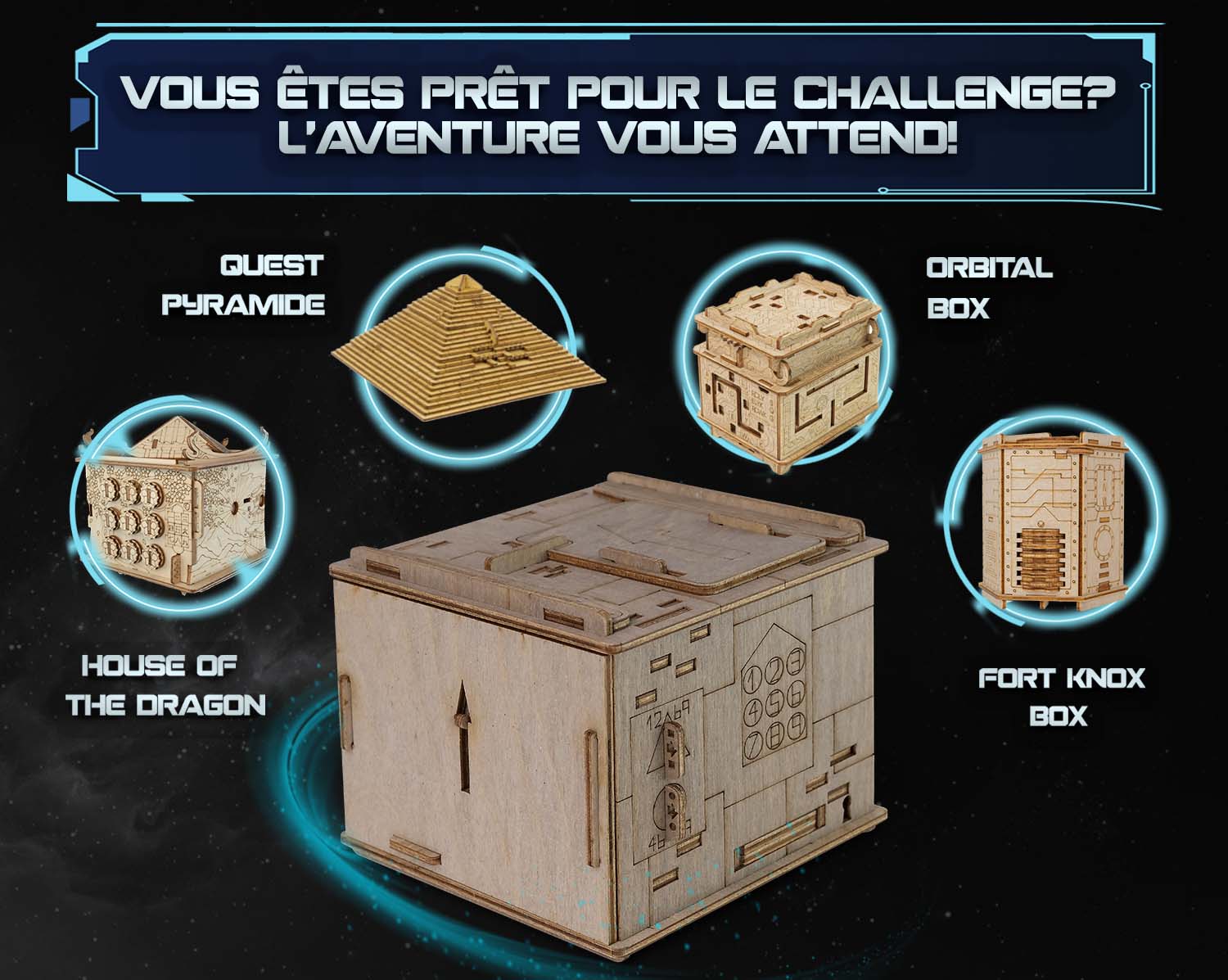 Images et photos de Space Box. ESC WELT.